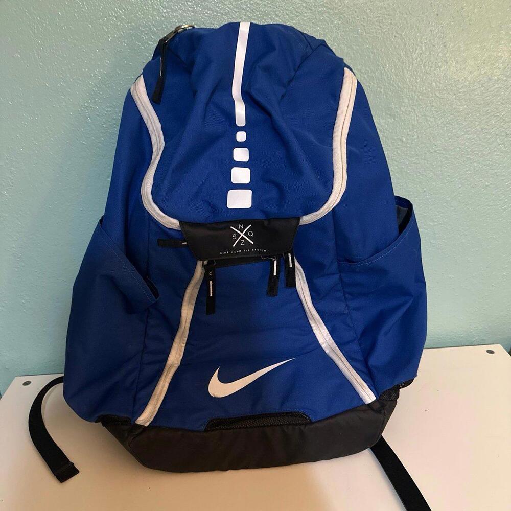 Nike hoops elite Max Air quad zip backpack